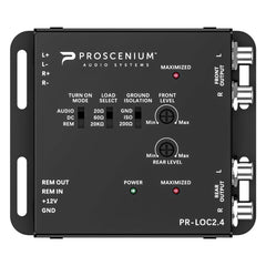 Proscenium PR-LOC2.4 Line Output Converter: Integrate Aftermarket Amplifier w...