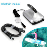 High Pressure SUP Electric Air Pump,Dual Stage Inflation Paddle Board Pump fo...