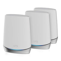 NETGEAR Orbi Whole Home Tri-band Mesh WiFi 6 System (RBK753) &#8211; Router with