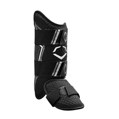 EvoShield Pro-SRZ 2.0 Batter's Leg Guard Black Left Handed Hitter