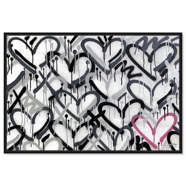 The Oliver Gal Artist Co. Abstract Modern Canvas Wall Art Corey Paige - Graff...