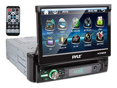 Pyle Single DIN Head Unit Receiver - In-Dash Car One Size, Multicolored