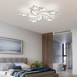 STCH Modern Dimmable LED Ceiling Light, 25.6" Star Modern Ceiling Lamp LED Ch...