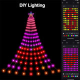 Smart Valentines Day Decorations Lights with Star Topper, 11.48ft 350 LED DIY...