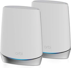 NETGEAR Orbi Whole Home Tri-band Mesh WiFi 6 System (RBK752) – Router 2 Pack