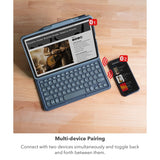 ZAGG Pro Keys Detachable Case & Wireless Keyboard for Apple iPad 10.2" (Gen 9...