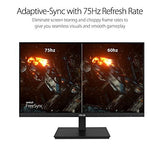 ASUS 23.8”1080P Monitor(VA24DQSB)-Full 12.8" x 21.3" x 2.1", BLACK