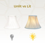 Royal Designs "Twisted Pleat Basic Lamp Shade, White, 7"" x 16"" x 12""" (BS-...