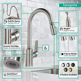 hansgrohe Focus N Stainless Steel High Arc Kitchen Optic