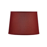 Aspen Creative 32095, Hardback Empire Transitional Spider Shade, Burgundy Bur...