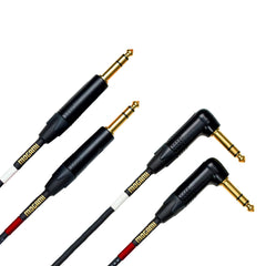 Mogami GOLD KEY SB-20R Balanced Stereo Keyboard Instrument Cable, 1/4" TRS Ma...