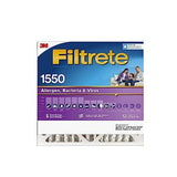 Filtrete 20x20x4 Air Filter, MPR 1550, MERV 12, Healthy Living 20x20x4, White