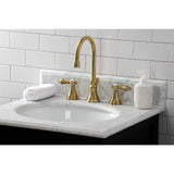 Kingston Brass KS2987BAL Heirloom Widespread Bathroom Faucet, 13.63 x 6.31 x ...