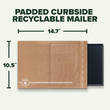 Scotch Curbside Recyclable Padded Mailers 100-Pack 10.5 x 14.75 in Similar im...