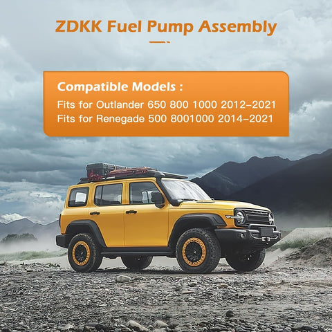 1 PC Fuel Pump OE 709000758 Fits for 2012-2021 Can Am 650 800 1000, for 2014-...