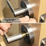 Master Lock SLCHPG26D Heavy Duty Lever Style, Grade 2 Commercial Passage Door...