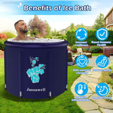 Jasonwell Ice Bath Tub for Athletes - Heavy Duty Cold Water Therapy Plunge Tu...