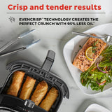 Instant Vortex Plus 4QT Air Fryer, Custom Program Options, 6-in-1 Functions C...