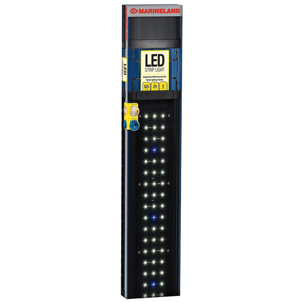 Marineland Energy Efficient LED Strip Light, Adjustable Mounting Legs, 24-Inch