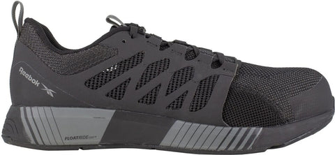 Reebok Men's Fusion Flexweave Work Comp Toe Safety 7 Wide Black/Grey