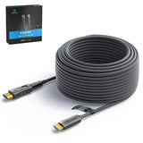 Fiber Optic HDMI Cable (HDMI 2.0, 18Gbps), Kimtabo HDMI to HDMI and Micro HDM...