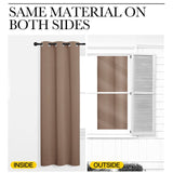 NICETOWN Closet Door Heavy Curtain, Room Dividers Shade Screens Partitions, E...