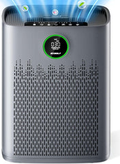 Air Purifiers for Home Large Room, with Smart Mode, PM2.5 Air Quality Display...