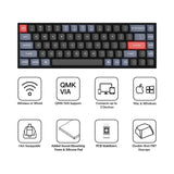 Keychron K6 Pro Wireless Custom Mechanical Keyboard, QMK/VIA Programmable Mac...