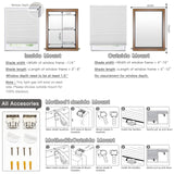 Cordless Blackout Cellular Shades, Cellular Blinds for Windows Door, Customiz...