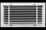 HVAC Premium 44"W X 8"H [Duct Opening] Linear Aluminum Clip-On Bar Return Air...