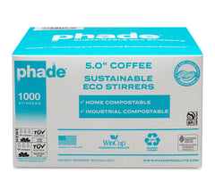 phade Eco-Friendly Cocktail Straws 6,000 Count - Sustainable Marine Biodegrad...