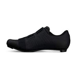 Fizik mens Tempo Powerstrap Cycling Shoe, Black/Black, 11 US 11.5, Black/Black