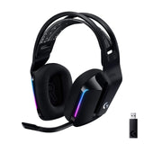 Logitech G733 Lightspeed Wireless Gaming Headset with Suspension Headband, Li...