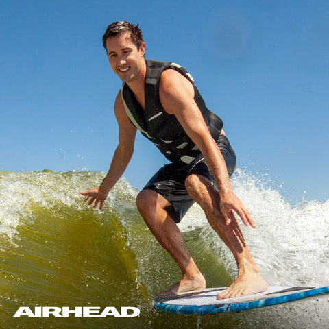 Airhead Orca Neoprene Kwik-Dry Neolite Life Jacket, USCG Approved Adult, Yout...
