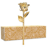 24K Gold Dipped Rose, Unique & Everlasting Real Hand Dipped in 24K Gold Rose,...