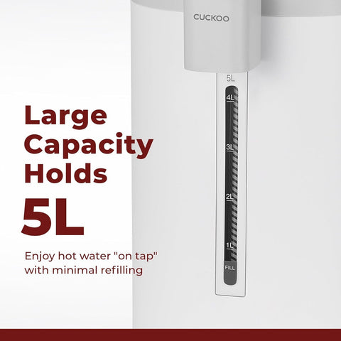 CUCKOO CWP-A501TW | Hot Water Dispenser & Warmer | Auto Dispense & Boil White