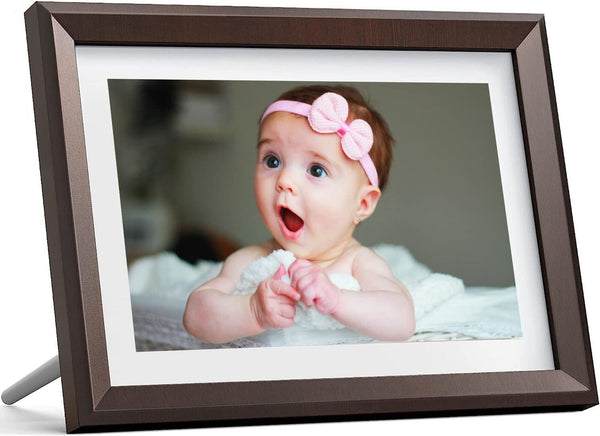 Dragon Touch Digital Picture Frame WiFi 10 inch IPS Touch Screen Digital Phot...