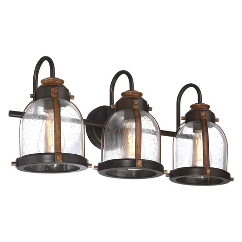 Westinghouse 6118200 Cindy Vintage-Style Three-Light Indoor Vanity Light Fixt...
