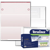 VersaCheck UV Secure Checks - 250 Blank Business Voucher Checks - Burgundy El...