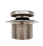 Westbrass 7931817-DC-07 18" Tip-Toe Drain Trim with 2-Hole Overflow Faceplate...