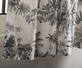 Maison d' Hermine 100% Cotton Curtain - 50"x108" Black Decorative Curtain - A...