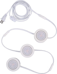 Craftmade CPK1103-W-LED Under Cabinet Lighting Puck Kit 30&#176; Swivel Low Prof