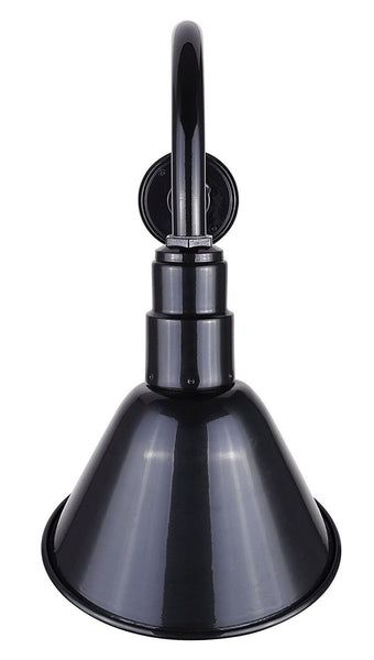 CANARM BL10WACBK Outdoor Aluminum Barn Light , Black , 10 Inch 10 in 1