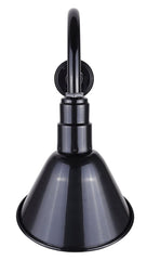 CANARM BL10WACBK Outdoor Aluminum Barn Light , Black , 10 Inch 10 in 1