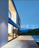 WAC Lighting, Endurance Fin 35W LED Outdoor Wall Light 3000K in Graphite