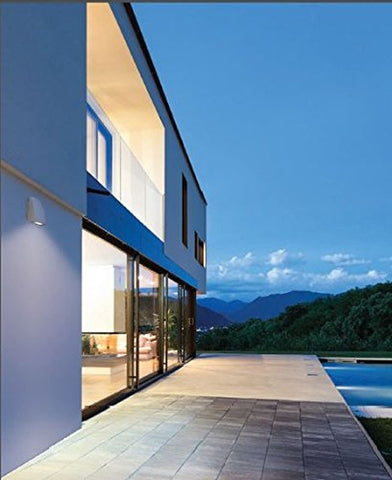 WAC Lighting, Endurance Fin 35W LED Outdoor Wall Light 3000K in Graphite