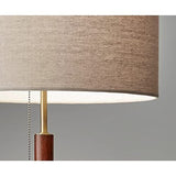 Adesso 3376-15 Hamilton Table Lamp, 26.25 x 15.00 x 15.30 inches, Brown