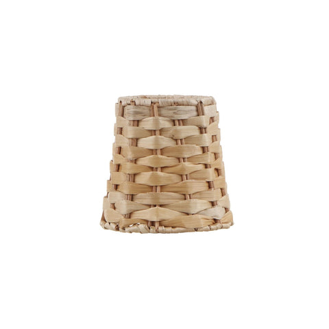 Aspen Creative 51005-6, Empire Clip-On Chandelier Lamp Shade, Natural Banana ...