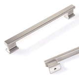COTYKILEY 10 Pack 7 Inch(177mm) Brushed Satin Nickel Cabinet Handles Kitchen ...