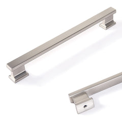 COTYKILEY 10 Pack 7 Inch(177mm) Brushed Satin Nickel Cabinet Handles Kitchen ...